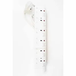 Cable alargador Daewoo de 6 vías con interruptor individual de 2 m