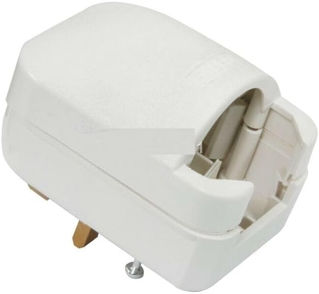 Power Connections/adapter White Grounded Schuko Converter 13A - SCP3-WH-R-13A