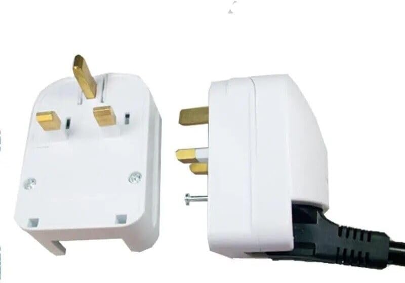 Power Connections/adapter White Grounded Schuko Converter 13A - SCP3-WH-R-13A