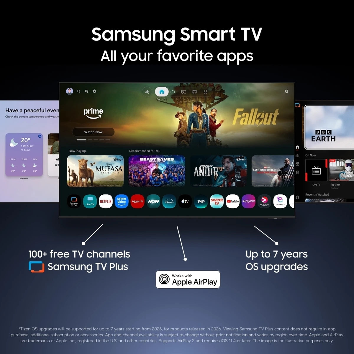 Samsung OLED 55" 4K UltraHD 100Hz Smart TV - TQ55S95HFTXXC