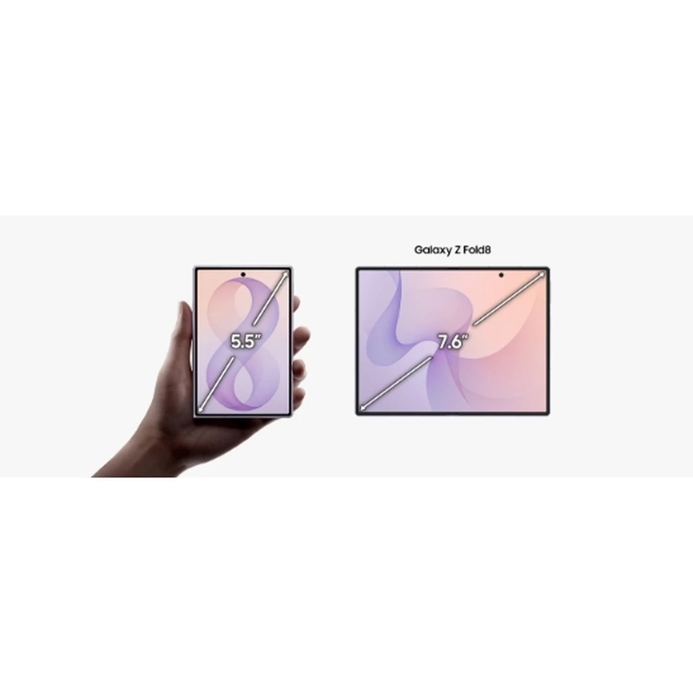 Samsung Galaxy Z Fold8 5G 12GB 256GB 7.6" - Lavender