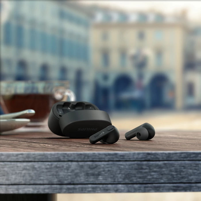 Auriculares Bluetooth Philips resistentes a salpicaduras y sudor | TAT2206