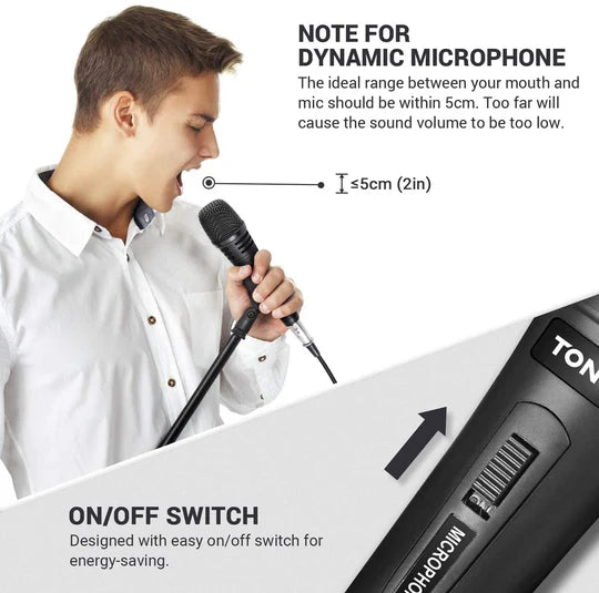 TONOR Dynamic Karaoke Microphone - TN120492BL
