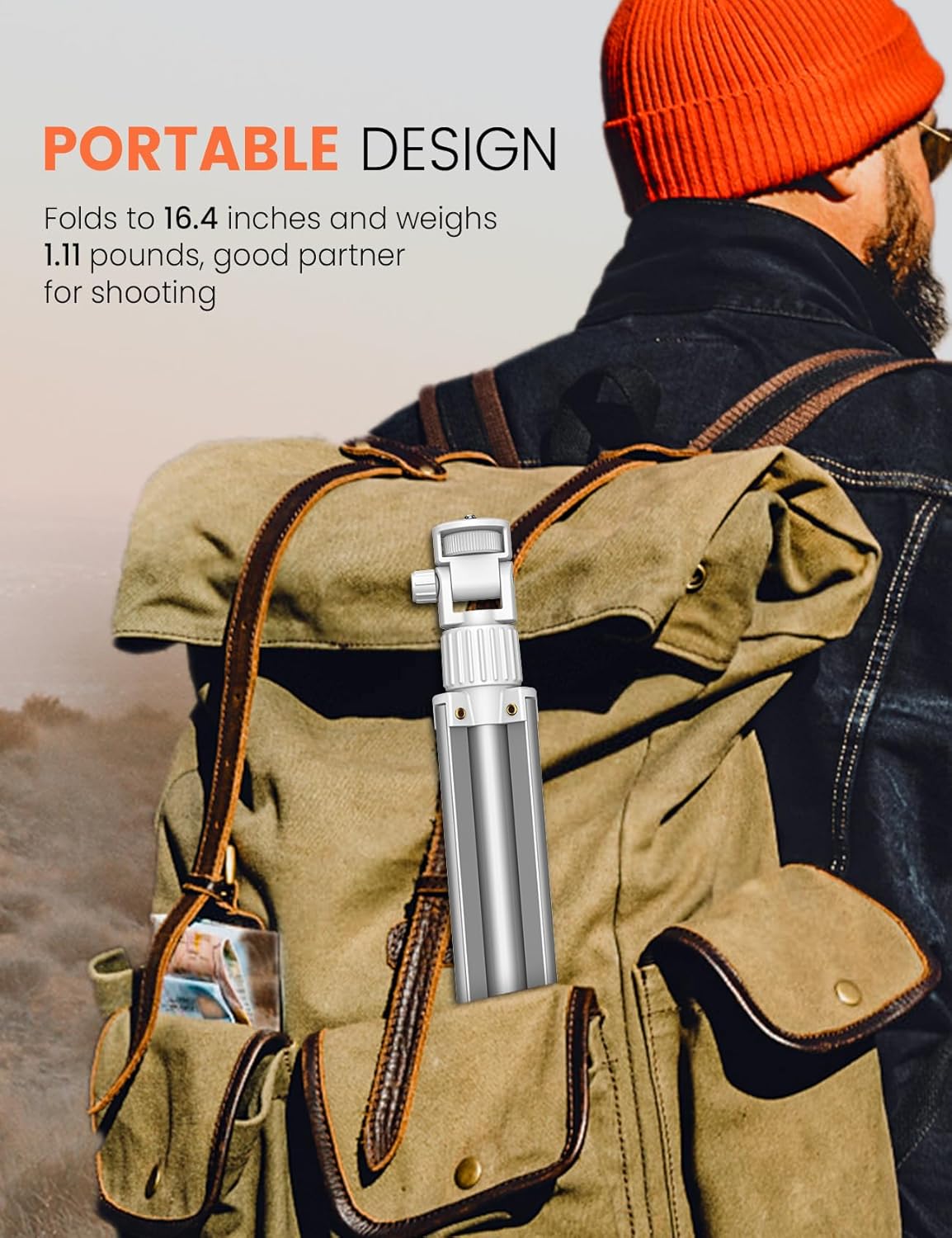 Pnitri 86'' Extendable Reinforced Aluminum Tripod Phone Stand | PNT04
