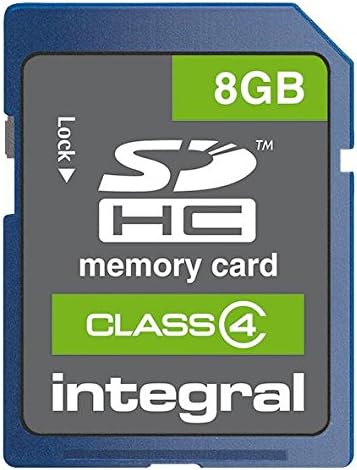 Integral Memory card SDHC 8GB MLC FLASH CL4 - INSDH8G4V2