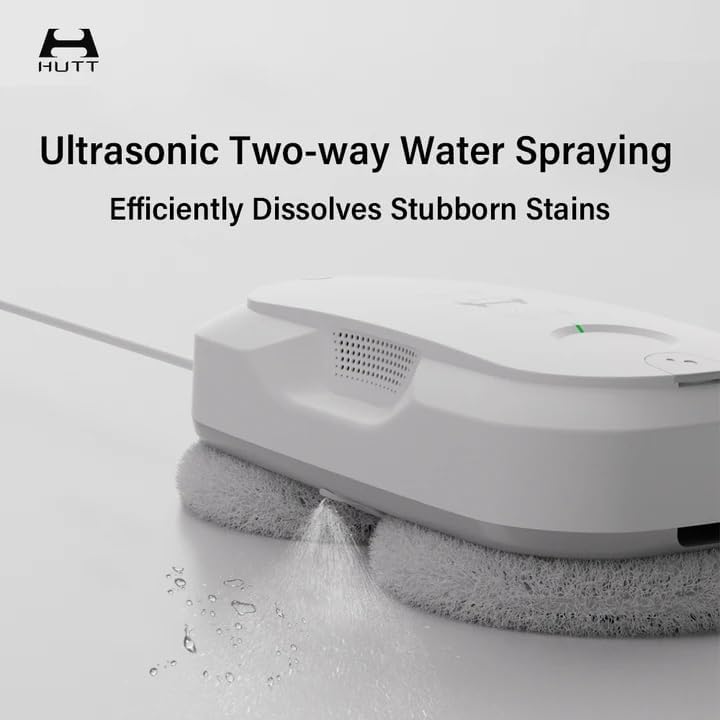 Hutt DDC56 Window Cleaning Robot with Ultrasonic Spraying and Intelligent Navigation