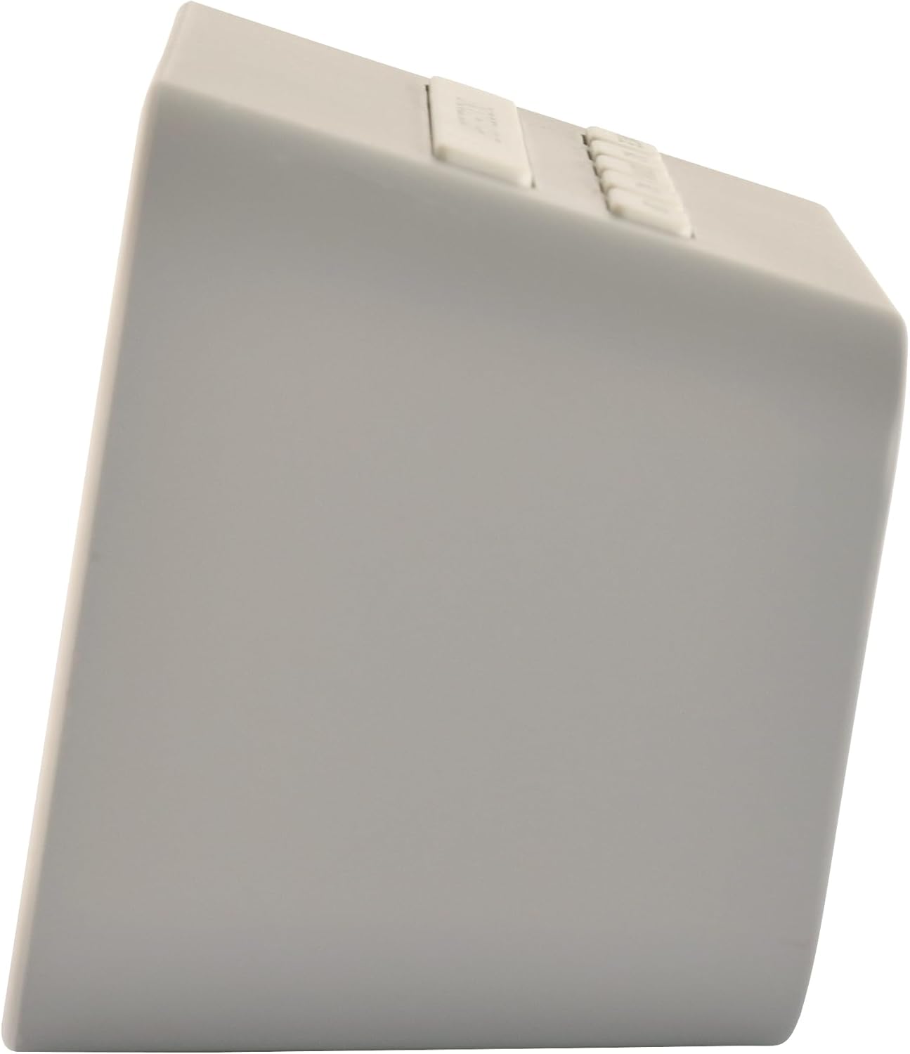 Acctim Alta Retro Digital Alarm Clock Crescendo Alarm Date & Temperature Display Owl Grey