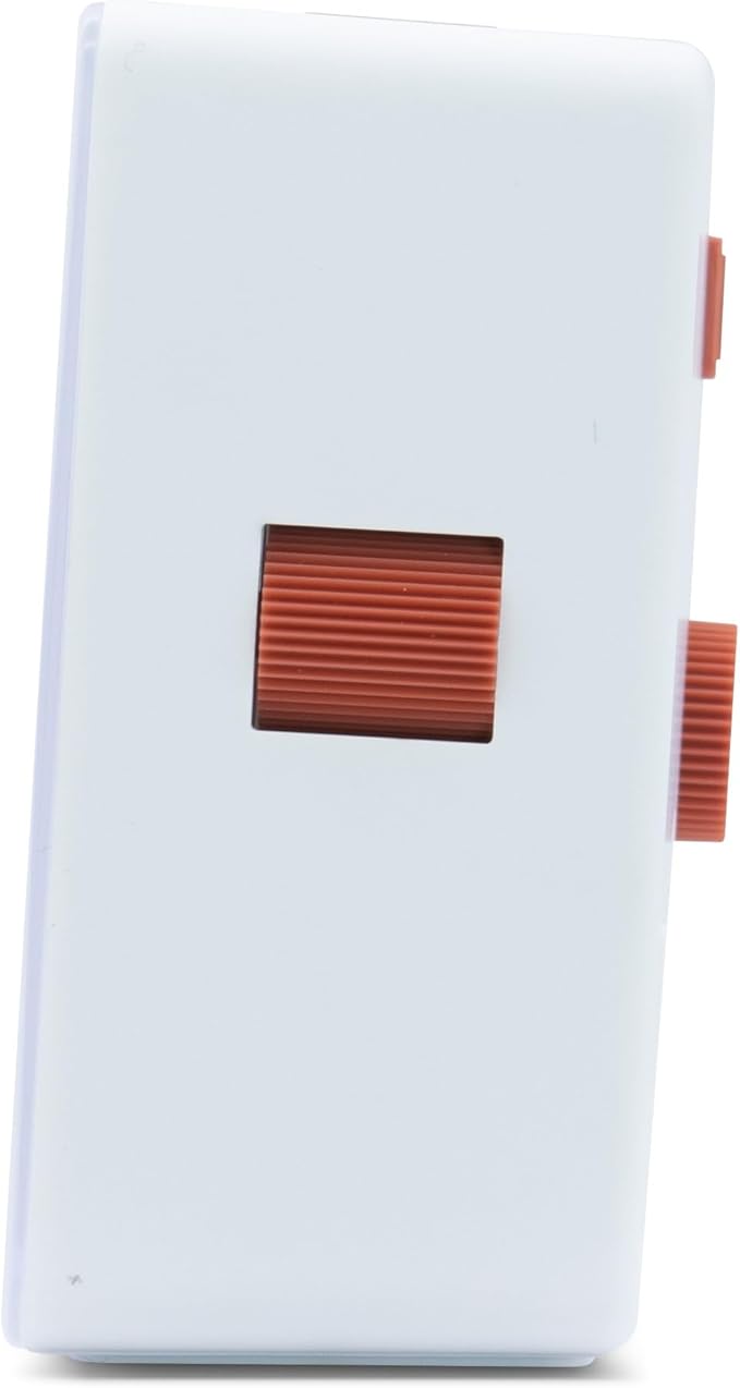 Acctim Barber Analogue Alarm Clock Smartlite® Crescendo Easy Set Alarm