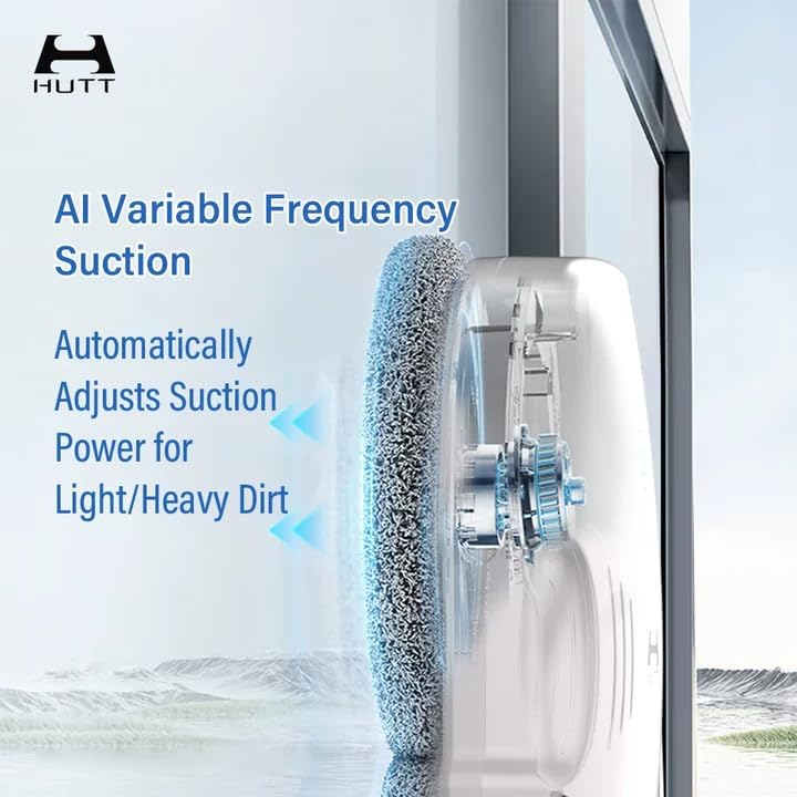 Hutt DDC56 Window Cleaning Robot with Ultrasonic Spraying and Intelligent Navigation