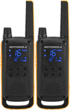 Motorola Talkabout T82 Extreme 2-Way Walkie Talkie Radio Twin Pack - Yellow / Black