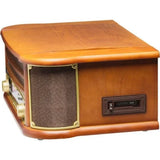 Denver Retro Wooden Record Player HiFi System | MCR-50MK3