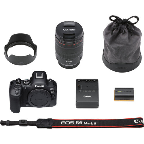 Canon EOS R6 Mark II Mirrorless Camera with V5 24-105mm f/4 Lens