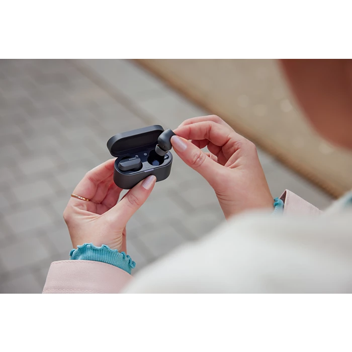 Philips True Wireless Noise Cancelling Headphones - Black | TAT3508BK/00