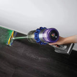 Dyson V15 Detect Fluffy Cordless Vacuum Cleaner - Blue/Nickel
