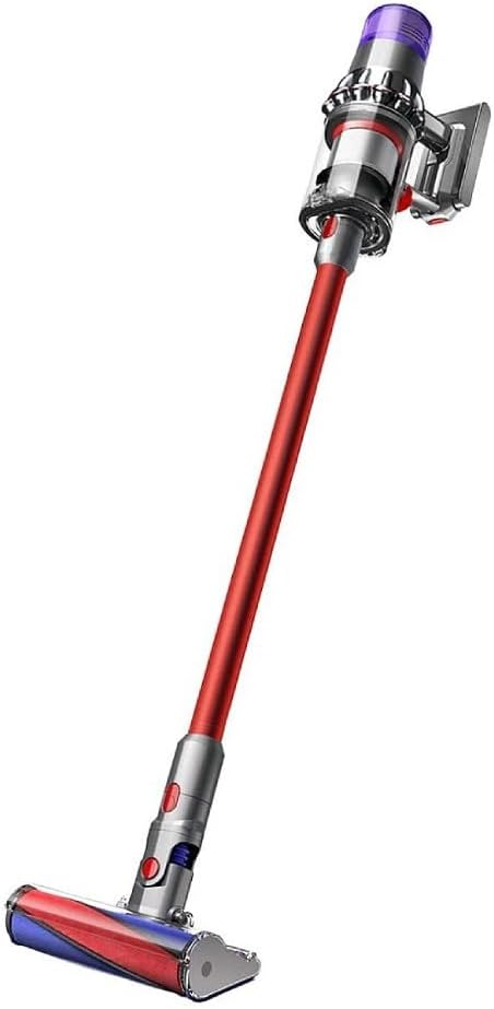 Dyson V11 Fluffy Bagless Handheld Vacuum - Nickel/Red