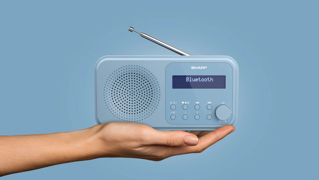 SHARP Tokyo Portable DAB+/FM Bluetooth Radio | DRP420