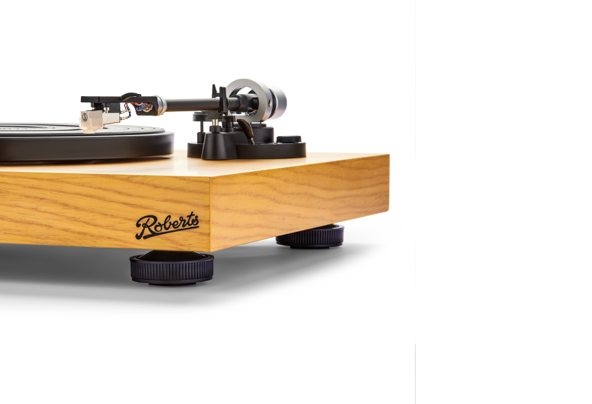 Roberts Stylus Turntable Wood finish Record Player | Stylus
