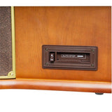 Denver Retro Wooden Record Player HiFi System | MCR-50MK3