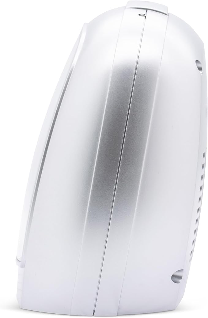 Acctim bentima Sensa-Light 3 14697 Silver Alarm Clock Non Tick Night Display