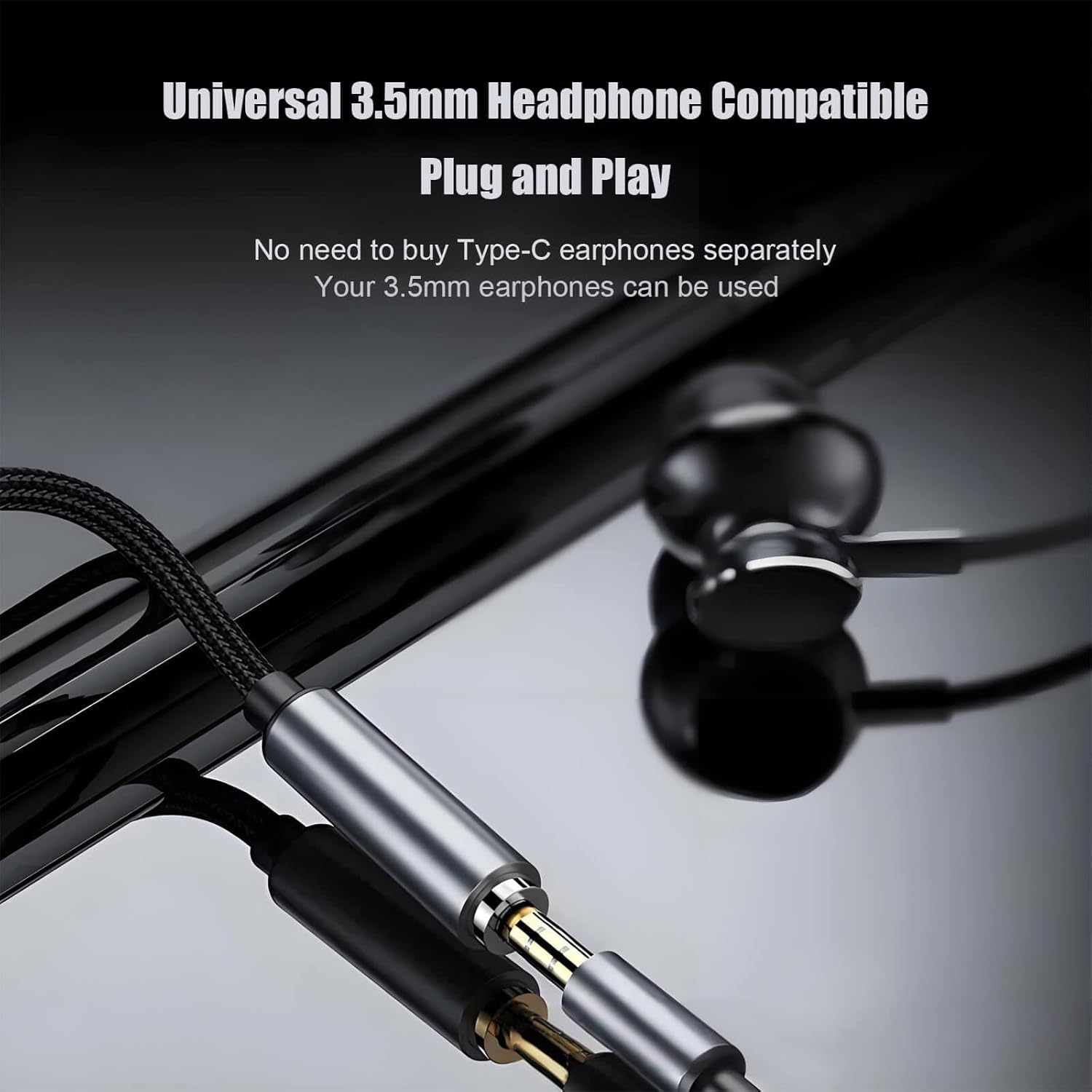 GlatJiBo Headphone Jack Adapter for iPhone.