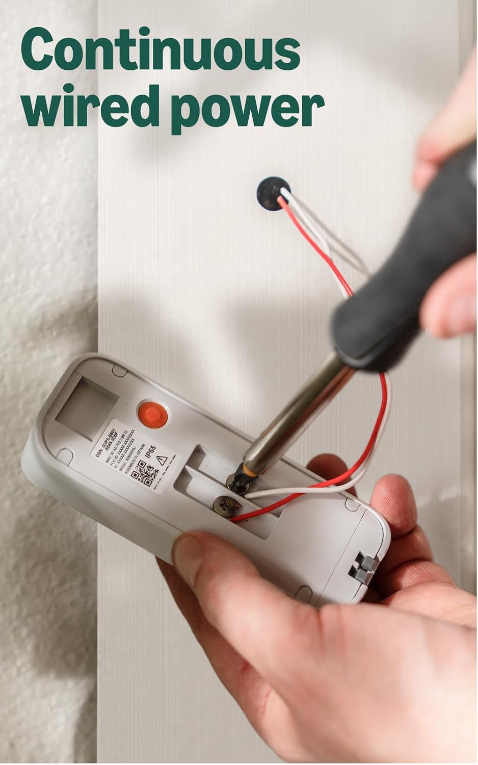 Blink Hardwired Operated Doorbell 2K+ Head-to-Toe