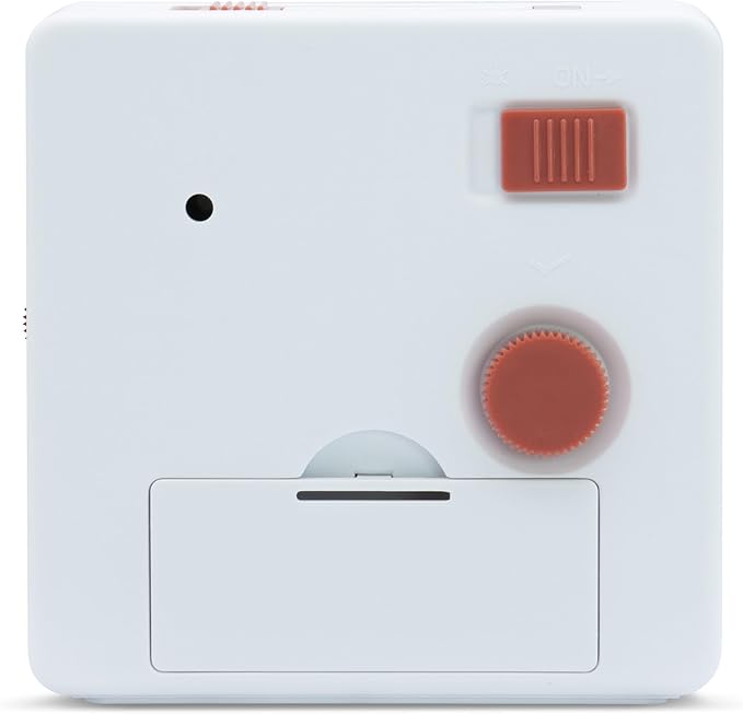 Acctim Barber Analogue Alarm Clock Smartlite® Crescendo Easy Set Alarm