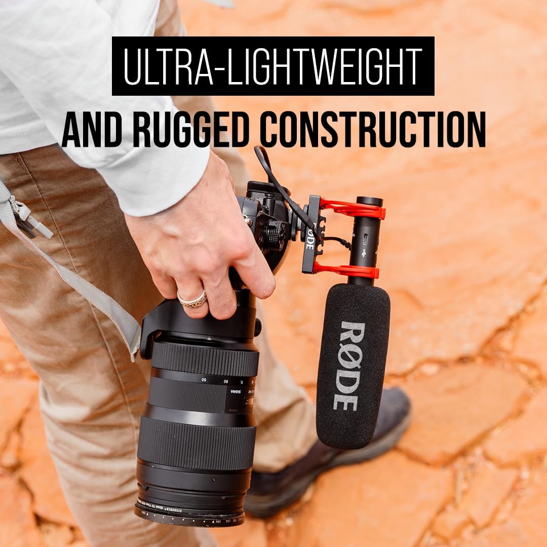 Rode VideoMic NTG On-Camera Shotgun Microphone - VIDEOMICNTG