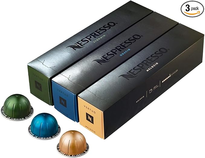 Nespresso Vertuo Coffee Pods, Pack of 30