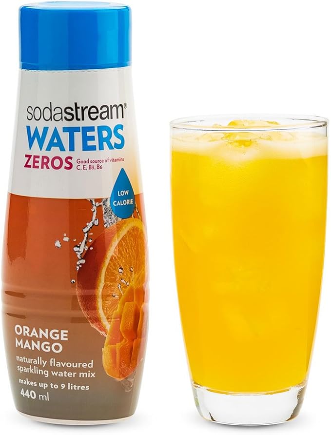 SodaStream Zero Orange and Mango Syrup - 440ml