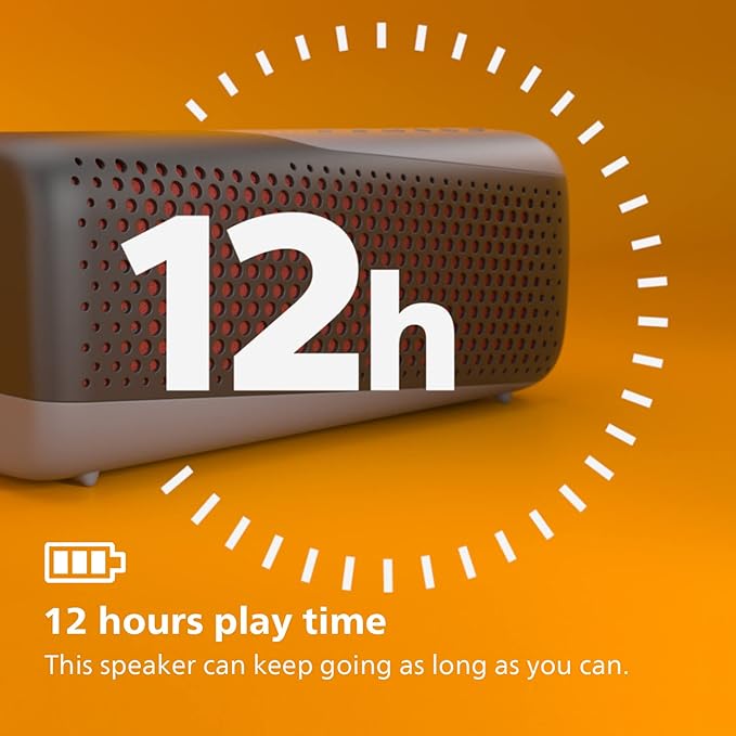 Altavoz inalámbrico Bluetooth resistente al agua de Philips