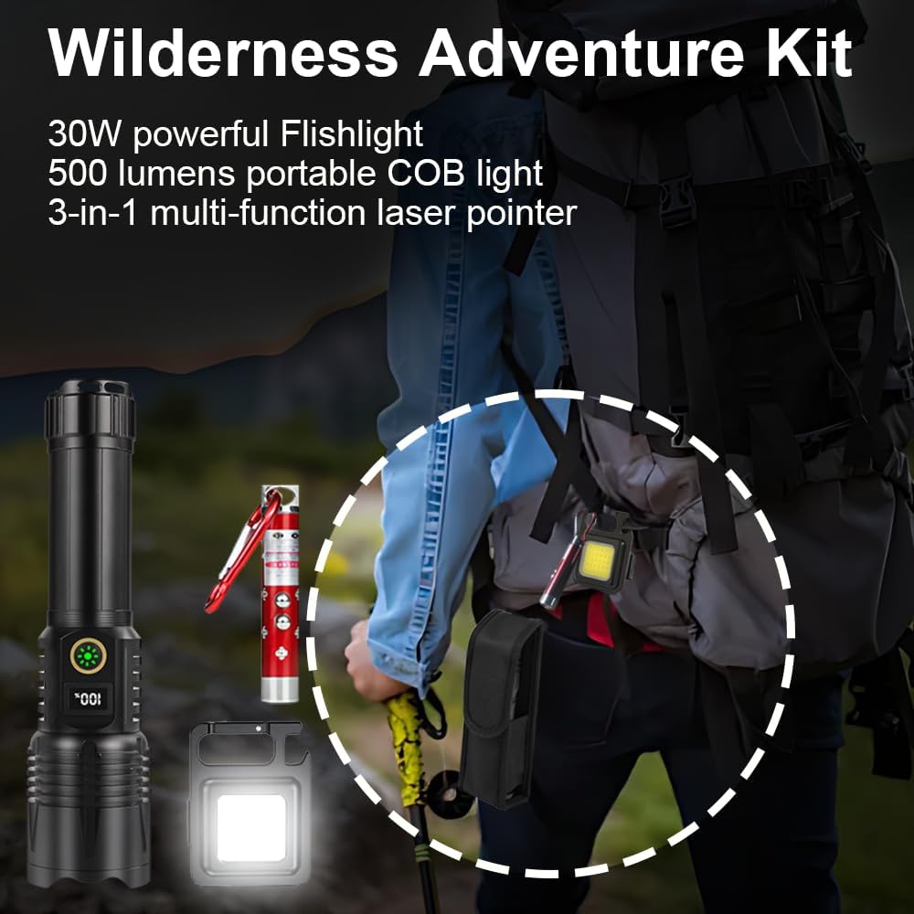 Multifunctional Rechargeable Flashlight - W501