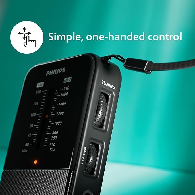 Radio portátil FM/MW Philips | TAR1509