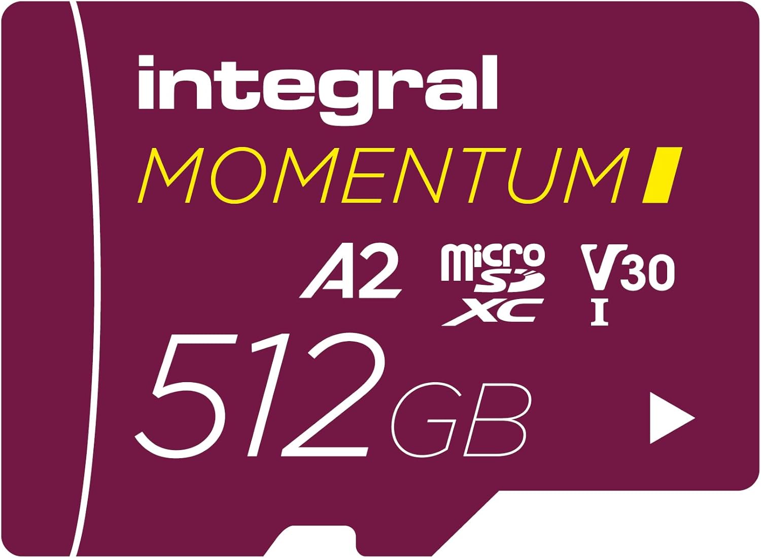 Integral Momentum I 512GB microSD Card for DRONES and ACTION Cams