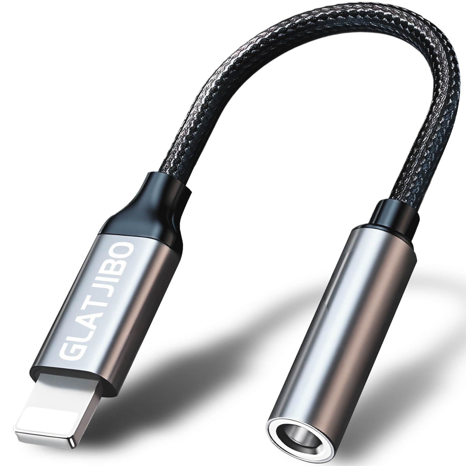 GlatJiBo Headphone Jack Adapter for iPhone.