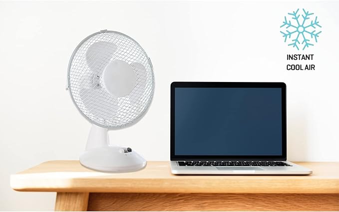 Daewoo 9-Inch Table Fan - COL1062