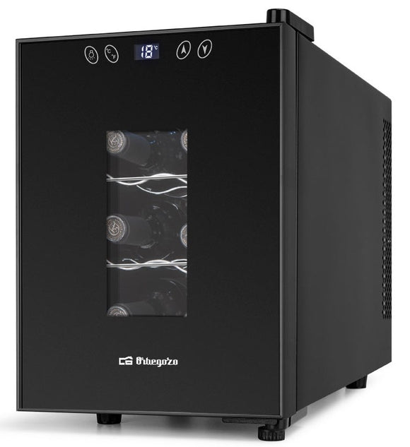 Orbegozo Wine Cellar with Interior LED lights - 6 bottles - VT630