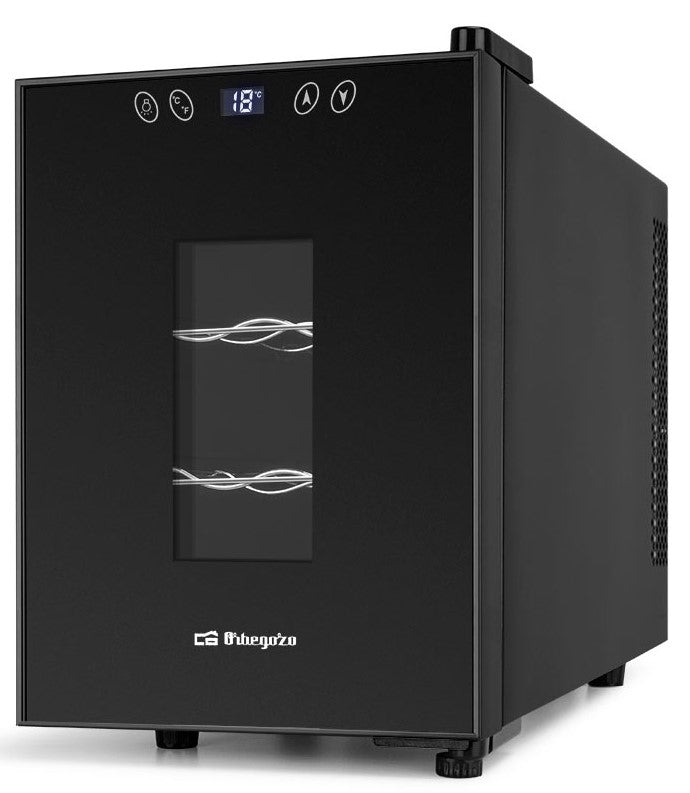 Orbegozo Wine Cellar with Interior LED lights - 6 bottles - VT630