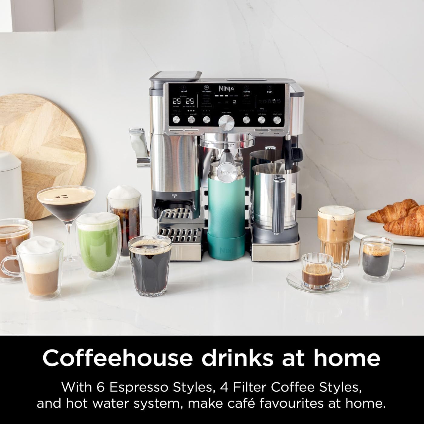 Ninja Luxe Pro 3-in-1 Coffee Machine - ES701