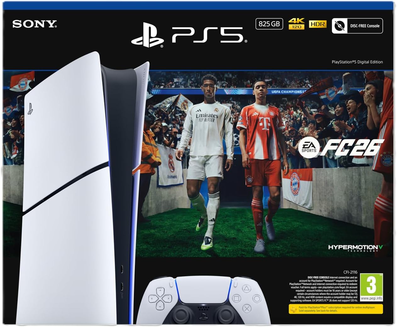 Sony PlayStation 5 Console & EA Sports FC 26 Bundle
