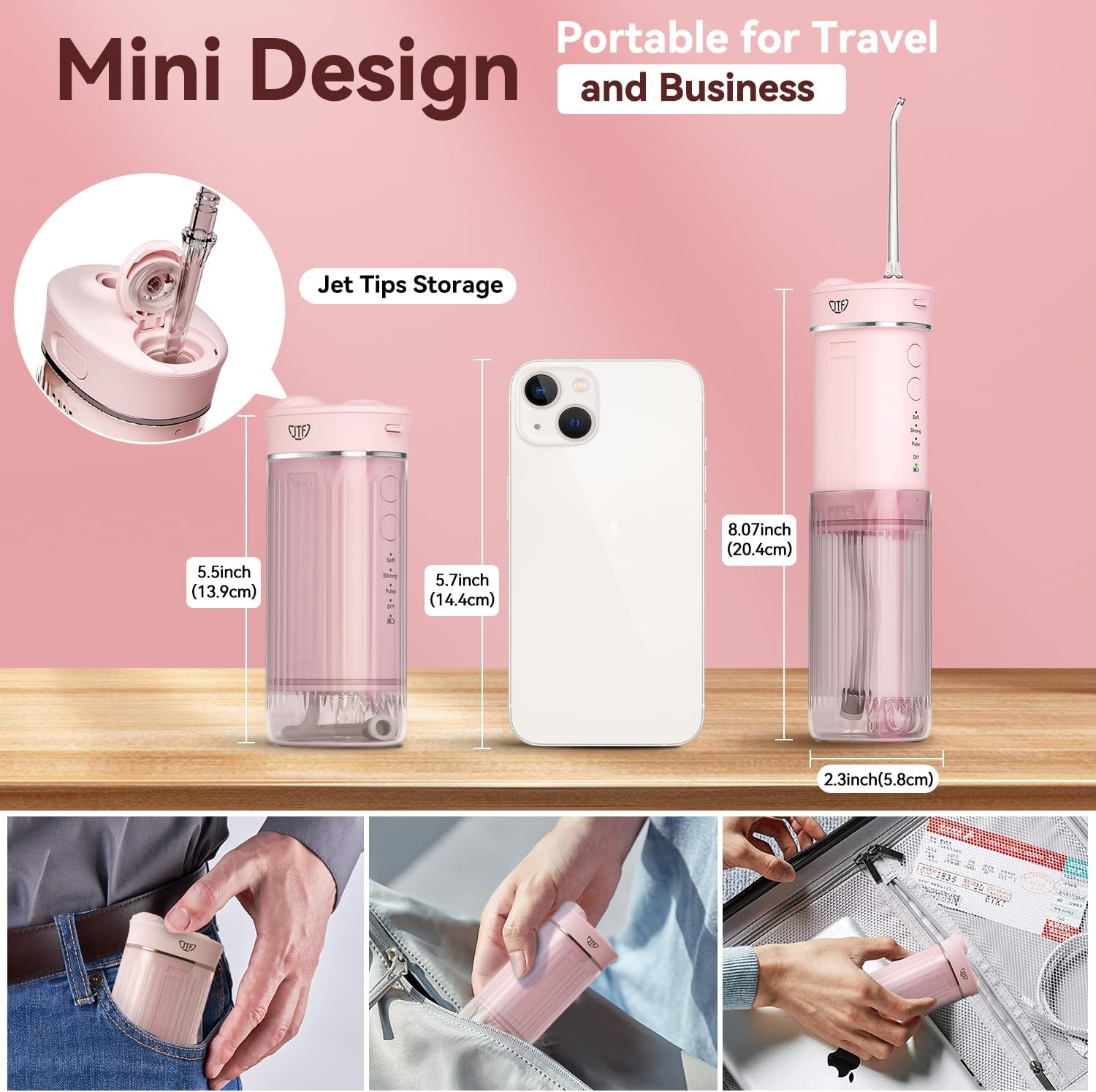 JTF F200 Portable Water Flosser