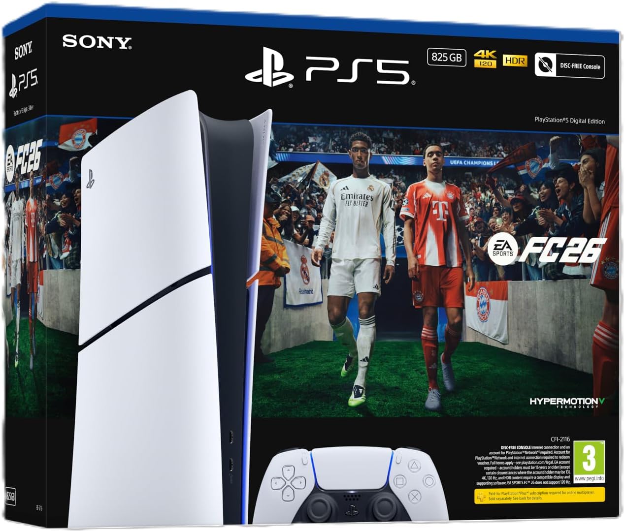Sony PlayStation 5 Console & EA Sports FC 26 Bundle