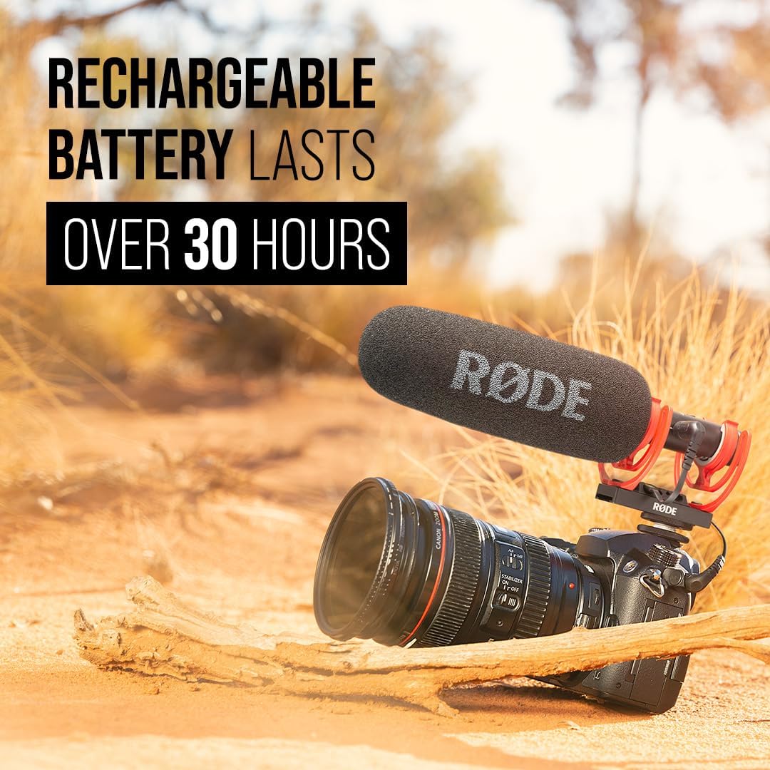 Rode VideoMic NTG On-Camera Shotgun Microphone - VIDEOMICNTG