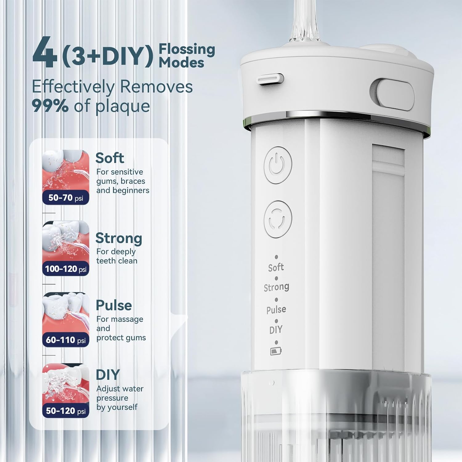 JTF F200 Portable Water Flosser