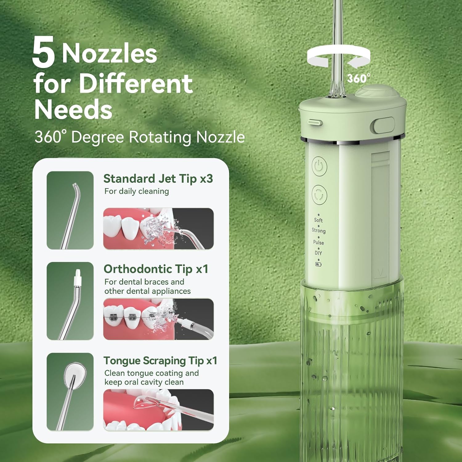JTF F200 Portable Water Flosser
