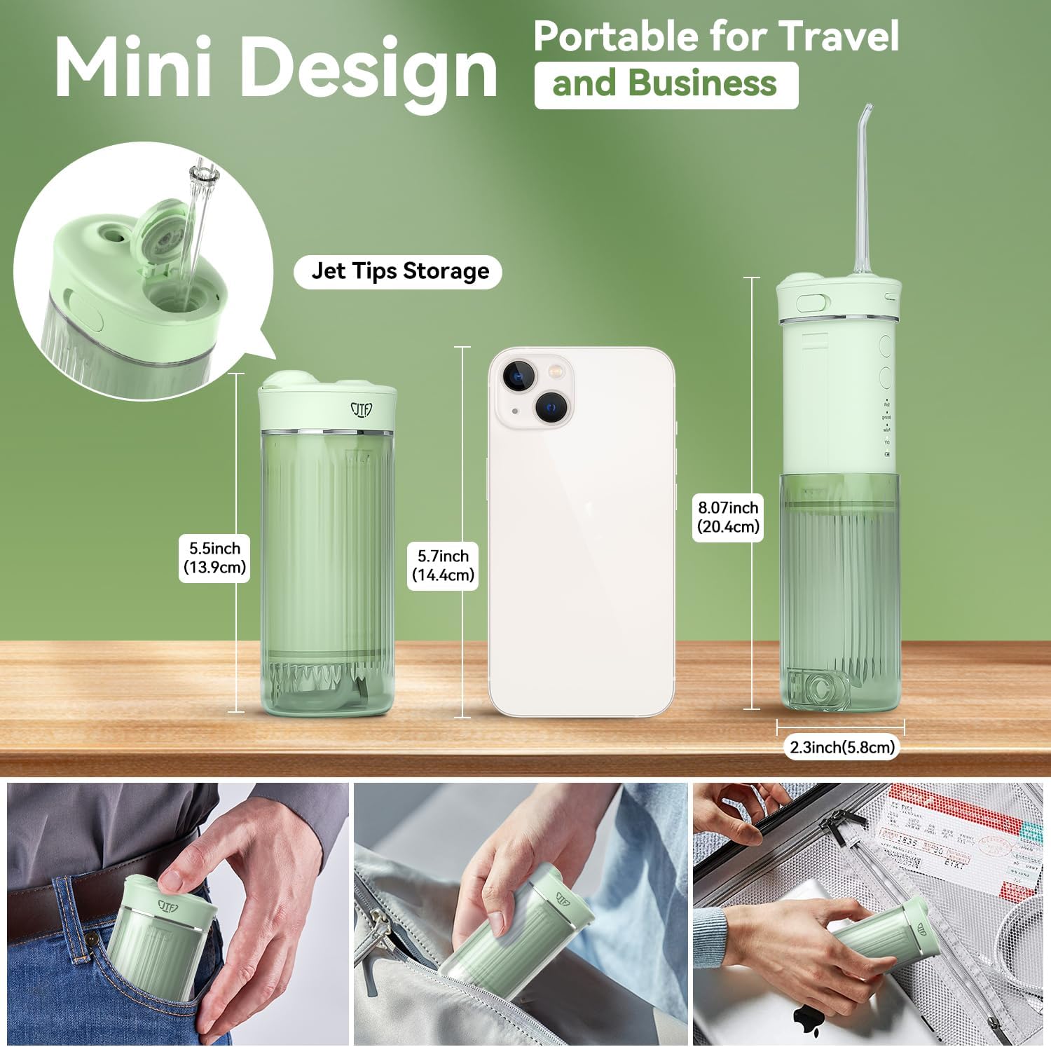 JTF F200 Portable Water Flosser
