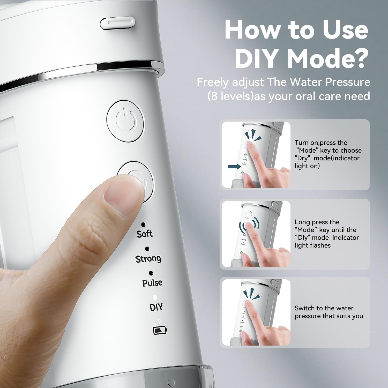 JTF F200 Portable Water Flosser