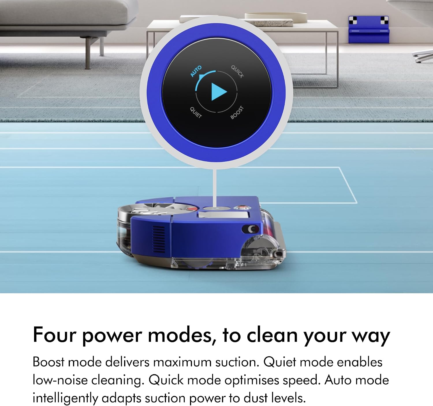 Dyson 360 Vis Nav™ Robot Vacuum Cleaner - Blue/Nickel