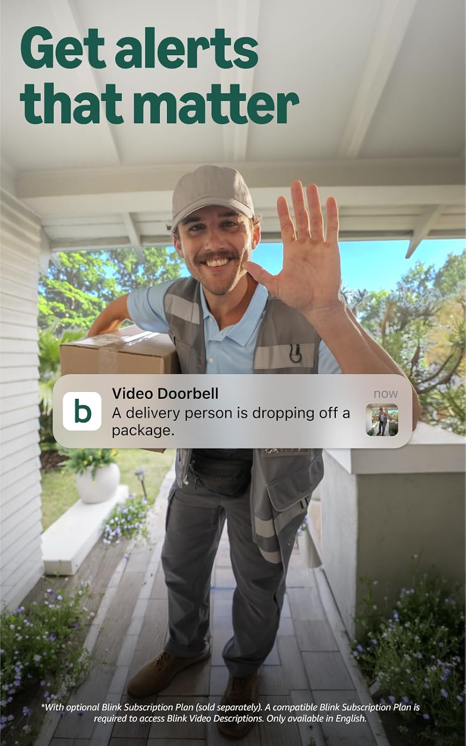 Blink Hardwired Operated Doorbell 2K+ Head-to-Toe