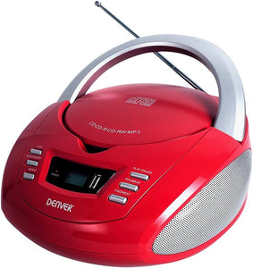 Denver CD Player Portable CD Player Red | TCU-211RED