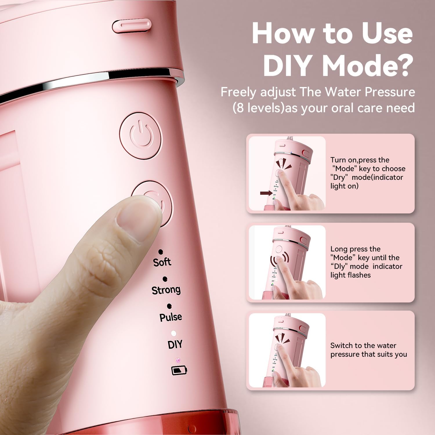 JTF F200 Portable Water Flosser